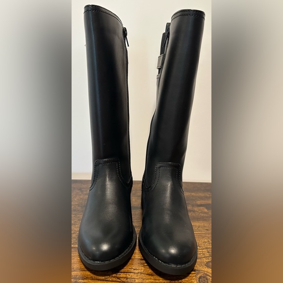 I.N.C. Toddler/Little Girls McKenzie Black Riding Boots NWT Various Sizes - Picture 2 of 8